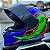 COMBO - Capacete Fechado Mormaii M1 Mamute Brilho + Viseira Fumê - Imagem 11