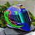 COMBO - Capacete Fechado Mormaii M1 Mamute Brilho + Viseira Camaleão - Imagem 4