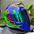 COMBO - Capacete Fechado Mormaii M1 Mamute Brilho + Viseira Camaleão - Imagem 10