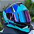 COMBO - Capacete Fechado Mormaii M1 Tech Azul + Viseira Camaleão - Imagem 4