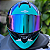 COMBO - Capacete Fechado Mormaii M1 Tech Azul + Viseira Camaleão - Imagem 10