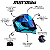 COMBO - Capacete Fechado Mormaii M1 Tech Azul + Viseira Camaleão - Imagem 2