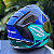 COMBO - Capacete Fechado Mormaii M1 Tech Azul + Viseira Camaleão - Imagem 8