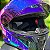 COMBO - Capacete Fechado Mormaii M1 Starry Brilho + Viseira Camaleão - Imagem 12