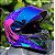 COMBO - Capacete Fechado Mormaii M1 Starry Brilho + Viseira Camaleão - Imagem 7