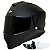 COMBO - Capacete Fechado Mormaii M1 Origin Preto Fosco + Viseira Fumê - Imagem 1