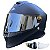 COMBO - Capacete Fechado Mormaii M1 Origin Preto Fosco + Viseira Espelhada - Imagem 1