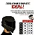 COMBO - Capacete Fechado Mormaii M1 Origin Preto Fosco + Viseira Espelhada - Imagem 13