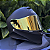 COMBO - Capacete Fechado Mormaii M1 Origin Preto Fosco + Viseira Gold - Imagem 5