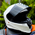COMBO - Capacete Fechado Mormaii M1 Origin Branco Brilho + Viseira Fumê - Imagem 12