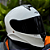 COMBO - Capacete Fechado Mormaii M1 Origin Branco Brilho + Viseira Fumê - Imagem 4