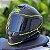 COMBO - Capacete Fechado Mormaii M1 Classic Neon + Viseira Fume - Imagem 3
