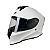 Capacete Fechado Mormaii M1 Branco Brilho - Imagem 5