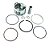 KIT PISTAO COMPLETO HONDA CBX200/XR200/NX200 0,25 - Imagem 1