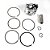 KIT PISTAO COMPLETO HONDA POP110I/BIZ110I STD - Imagem 1