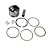 KIT PISTAO COMPLETO 1,00 PARA CILINDRO 70cc \ XY50-Q 2007 A 2012/STAR50 2004 - Imagem 1