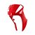 BICO FRONTAL VERMELHO (SEM ADESIVO) BIZ125 2011 A 2012/BIZ110I 2016 - Imagem 2