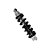 AMORTECEDOR TRASEIRO COMPLETO PRETO FALCON400 1999 A 2008/FALCON400i 2013 A 2015/XLX350R 1987 A 1990/NX350 SAHARA 19 - Imagem 1