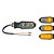 PISCA COMPLETO MINI LED SEQUENCIAL LENTE CRISTAL TITAN125 KS 2000 A 2004/TITAN125 ES - Imagem 1