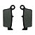 PASTILHAS DO FREIO TRASEIRO SEM ABS  FALCON400 1999 A 2008/FALCON400i 2013 - Imagem 2