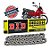 CORRENTE COMANDO BIZ100/POP100/DREAM - 25HX84L - DID - Imagem 1
