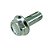 PARAFUSO FLANGE 8X20 DE FIXACAO DO ESTRIBO (CHAVE 12mm) \ TITAN125 1995 A 1999/TODAY125 - Imagem 1
