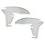 PROTETOR DO TANQUE BRANCO SUPERIOR NXR160 BROS EDD 2022 A 2024 - Imagem 1
