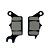 PASTILHAS DO FREIO DIANTEIRO BIZ125 EX 2025/ELITE125 2025 - Imagem 1
