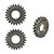 ENGRENAGEM PARTIDA FREZADA YBR 125/XTZ 125/FACTOR125 08-15 23D - Imagem 1