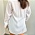 Camisa Feminina Branca Viscolinho Eloa - Imagem 3