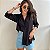 Camisa Feminina Preta Viscolinho Eloa - Imagem 3