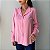 Camisa Feminina Rosa Eloá - Imagem 1