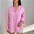 Camisa Feminina Viscolinho Cores Eloa - Imagem 4