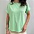 T-shirt Manga Japonesa Verde Menta - Imagem 1