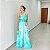Vestido Flora Verde Água - Imagem 1