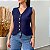 Colete Zara Modal Azul Marinho - Imagem 1