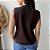 Colete Zara Modal Marrom - Imagem 2