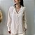 Camisa Liz Listrada Nude - Imagem 2