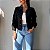 Jaqueta Jeans Ane Preta - Imagem 1
