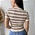 Blusa Tami Listrada Manga Curta - Imagem 14