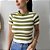 Blusa Tami Listrada Manga Curta - Imagem 3