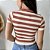 Blusa Tami Listrada Manga Curta - Imagem 6