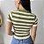 Blusa Tami Listrada Manga Curta - Imagem 4