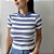 Blusa Tami Listrada Manga Curta - Imagem 7