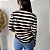Blusa Listrada Manga Longa Fabí - Imagem 8