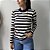 Blusa Listrada Manga Longa Fabí - Imagem 1