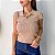 Blusa Tricot Polo Manga Curta - Imagem 1