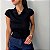 Blusa Tricot Polo Manga Curta - Imagem 4