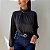 Blusa Sol Feminina Manga Longa Preta - Imagem 1
