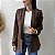 Blazer Aline Marrom - Imagem 1